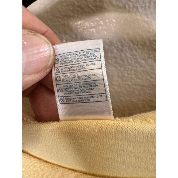 Vintage Sun International Women's Yellow Bathing Suit Cover Up, swimwear - Picture 6 of 8